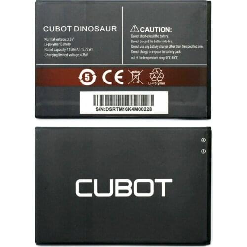 4150mAh High Quality Battery Rechargeable For Cubot Dinosaur Mobile Phone Batterie Bateria