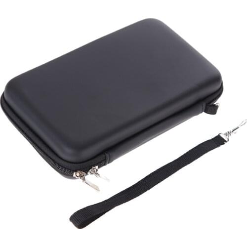 ALLOYSEED 6 Colors Styles EVA Carry Hard Case Bag Pouch Earphone Cable Storage Box for Nintendo 3DS XL LL with Strap