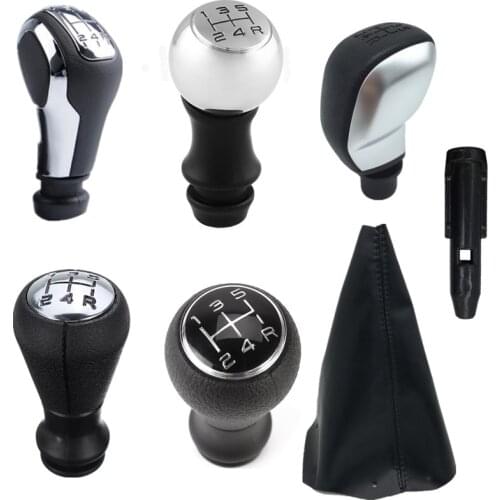 Car Gear Shift Knob Boot Cover for CITROEN C1 C3 C4 PEUGEOT 106 107 205 206 207 306 307 308 309 405 406 407 508 605 607 806 807