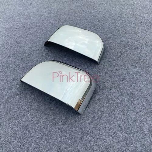 For Mitsubishi Delica 2020 Door Side Wing Mirror Chrome Cover Rear View Cap auto Accessories