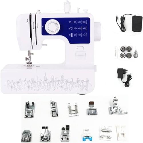 Multifunction Household Multi-function Electric Sewing Machine Home Fast Sewing Needle Cordless Clothes Fabric Sewing Machine