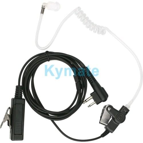 FBI Surveillance Acoustic Air Tube Earpiece Headset for Motorola Walkie Talkie Radio PRO3150 GP300 EP450, PR40 CP040 CP100 CP200