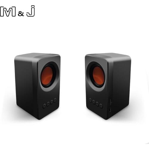 M&J TWS Bluetooth 5.0 Speaker Portable outdoor Rechargeable Wireless Speakers Soundbar Subwoofer Loudspeaker TF MP3