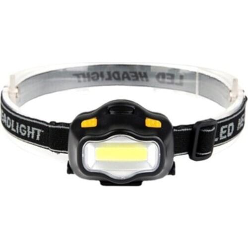 Fishing Equipment Camping Headlights Outdoor Camping Bicycle Cob Head Mounted Glare Emergency Cave Lighting 3 Gear Adjustment