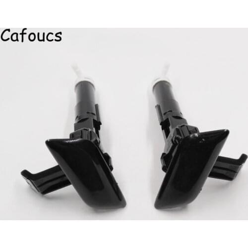 Cafoucs Headlight Washer Nozzle Cover and Water Spray Jet Bracket For Toyota Camry ASV50 AVV50 ACV51 2011-2015