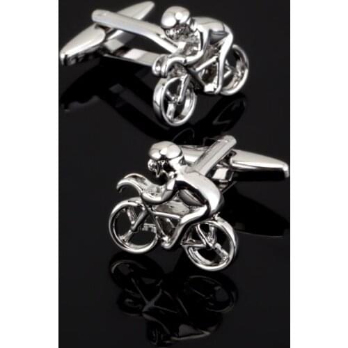 XK300 High quality fashion mens shirts Cufflinks sport bike Cufflinks men business shirt jewelry crazy promotion