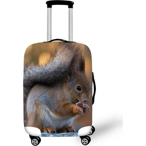 Animal protective covers for suitcases travel accessories luggage cover valise maletas voyageur copri valigia housse kofferhoes