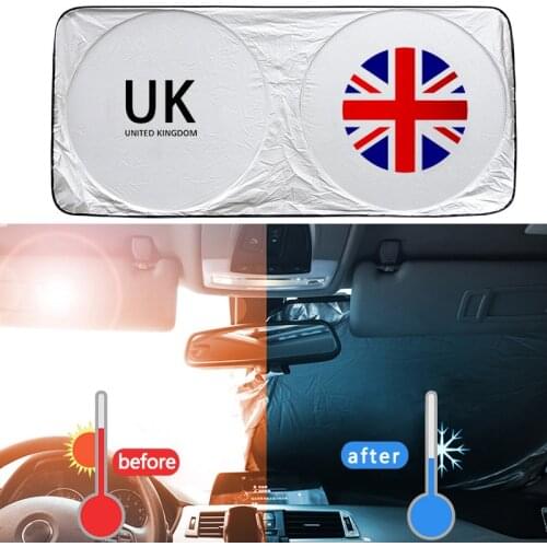 Parasol coche Car Sun Visors Front Windshield Sunshades Summer Window Sun Shade Cover Auto Blinds Sun Protection For Mini Cooper