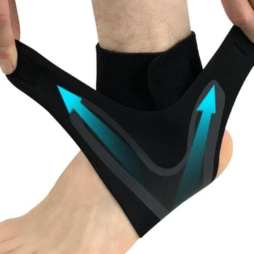 1 Pcs Sports Ankle Brace Fitness Gym Ankle Support Gear Elastic Foot Weights Wraps Protector Legs Power Weightlifting