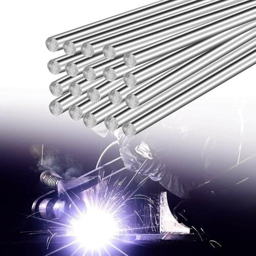 10/20/50Pcs Aluminum Welding Rods Solid Core No Flux Required Low Melting Point Corrosion Resistance Aluminum Welding Rod