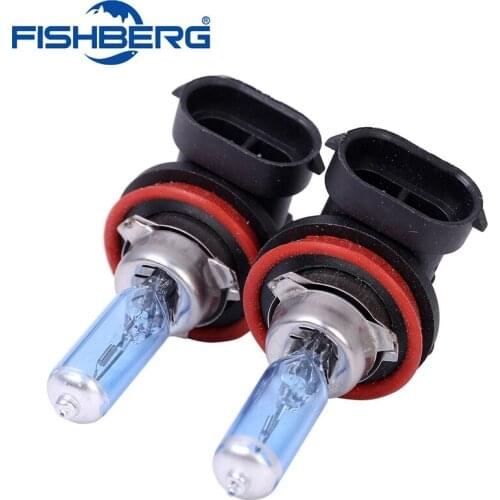 10pcs H11 55w PGJ19-2 12v Halogen Light Bulb Ultra White 6000k Car Fog Head Light Lamp Parking Car Styling Car Light For Audi