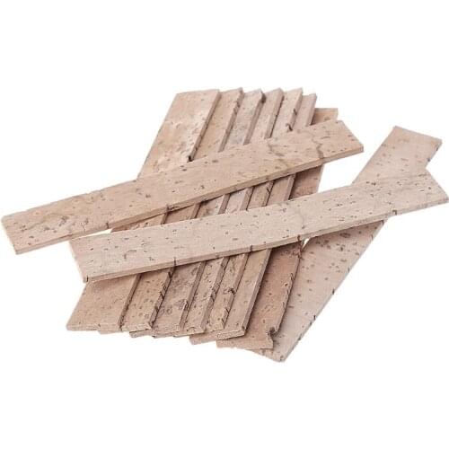10pcs Bb Clarinet Neck Joint Cork Sheet Musical Instruments Parts 91*13*2mm Y51D