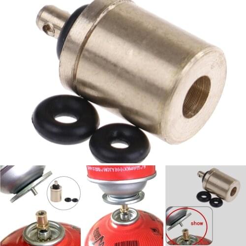 Gas Refill Adapter Outdoor Camping Stove Gas Cylinder Gas Tank Gas Accessories Hiking Inflate Butane Canister Inflator switch