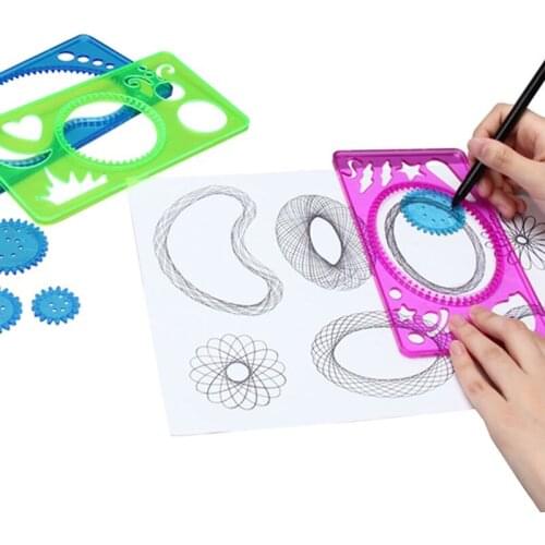 Children Drawing Art Tools Sketchpad Doodle Portfolio Template Watercolor Pencils Flower Scale Set Toys Unisex Plastic 2021