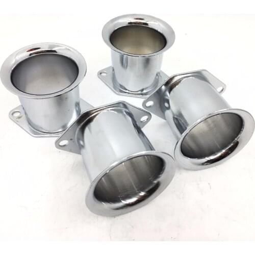 SherryBerg fajs EMPI carburetor carb Velocity Stacks Air horns 55MM 2 1/4" for 40idf 44idf 48idf IDF DCOE for WEBER 4 of set