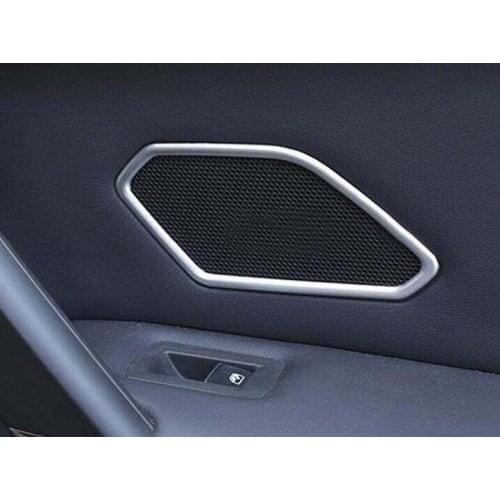 For VW Volkswagen Tiguan 2017 2018 Interior Small Door Loud Speaker Cover 2pcs
