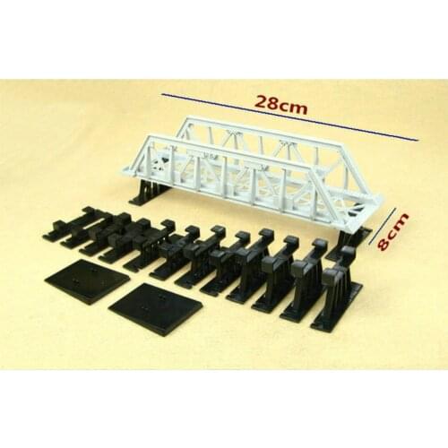 Train Railway Scenery Decorative Parts DIY Bridge Model Layout HO OO Props