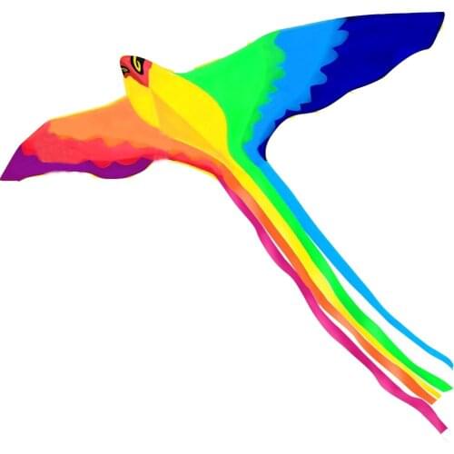 Strong Long Colorful Tail!Huge Beginner Phoenix Kites for Kids And Adults 74-Inch Come With String