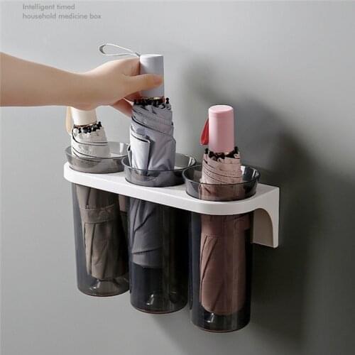 Wall Hanging Standing Umbrella Stand Paraguero Hogar Plastic Umbrella Rack