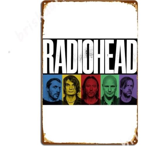 Radio Heads Metal Signs Wall pub Mural Vintage Plaques Tin sign Posters