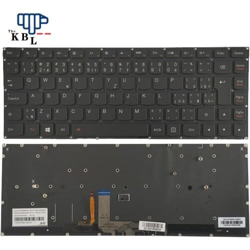 New for Lenovo Yoga 4 pro Yoga 900-13 CZ Language Backlit Laptop Keyboard PK130YV3A27