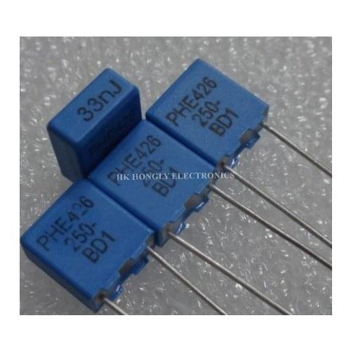50PCS PHE426 33nJ 250 0.033UF 33NF 333 250V J 5% P=5MM FILM CAPACITOR