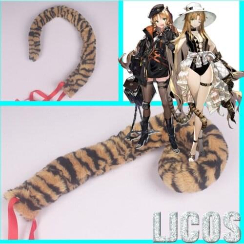 Game Arknights Swire Tail Cosplay Prop Halloween Christmas Fancy Party Props for Game Party Costume Prop Accessories
