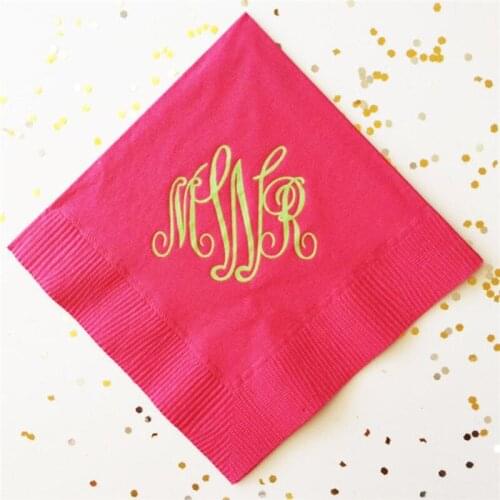 Custom Napkins, Cocktail Napkins, Wedding Napkins, Beverage Napkins, Paper Napkins, Personalized Napkins, Monogramed Napkins