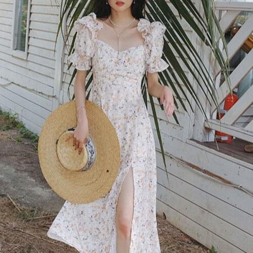 YaSuGuoJi Floral Summer Dresses