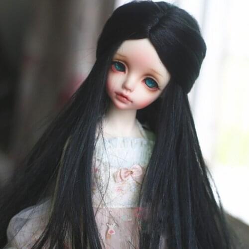 1/3 8-9" Fashion Style Long Mohair For BJD Doll Hair Wig