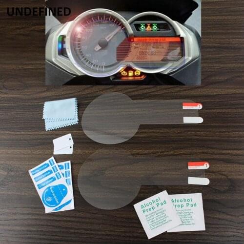 2 Sets Motorcycle Speedometer Cluster Scratch Screen Protector Film Decal Sticker For BMW C650GT C650 GT Pegatinas Moto