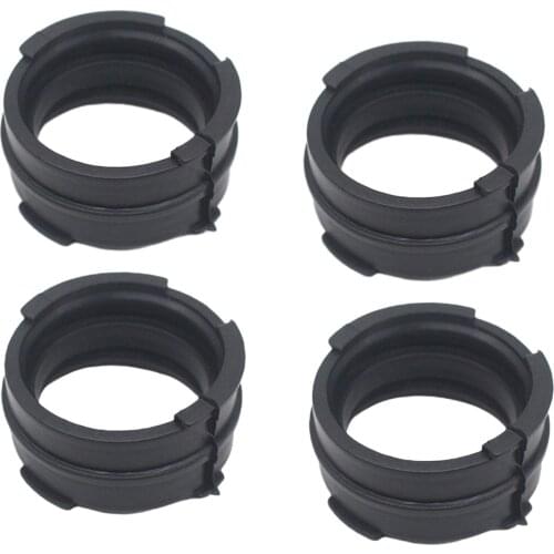 4pcs Motorcycle Carburetor Adapter Interface Intake Manifold Boot Joint for HONDA VFR MC35 RVF400 VFR400 NC35