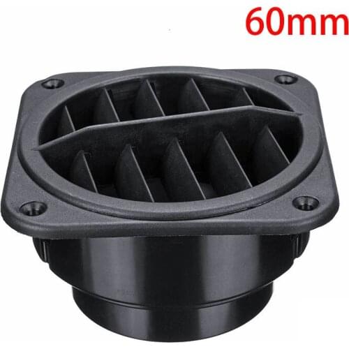 60mm Car Air Vent Outlet flat Diesel Heater Air Heater Ducting 6cm fit For Webasto Eberspacher Diesel Parking Heater