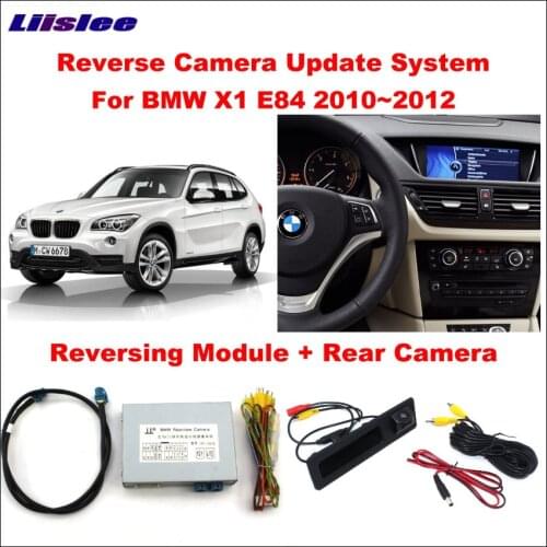 Car Rear Camera For BMW X1 E84 / X3 F25 / X5 F15 2010 2011 2012 CIC System Reverse Decoder Original Upgrade Interface