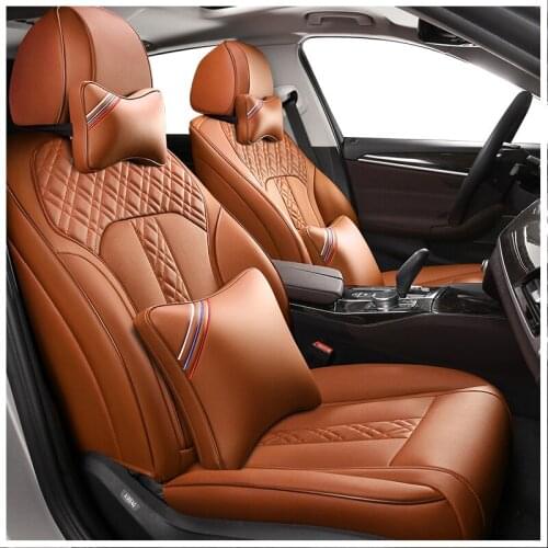 ZHOUSHENGLEE Custom Leather car seat covers For Dongfeng AX5 AX4 E70 AX7 S30 H30 CM7 S500 360 370 330 580 IX5 P16 S16 car seats
