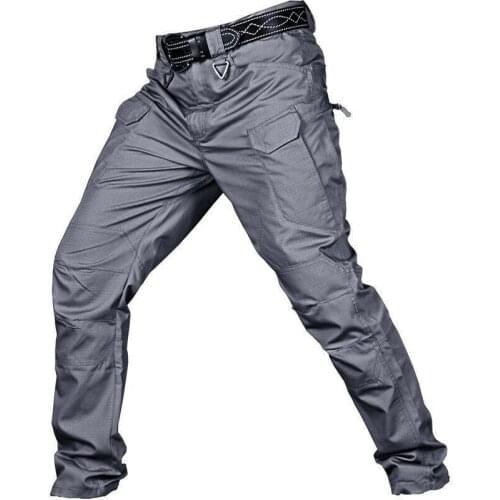 2021 Hot Mens Outdoor Military Urban Tactical Combat Trousers Casual Cargo Hiking Pants