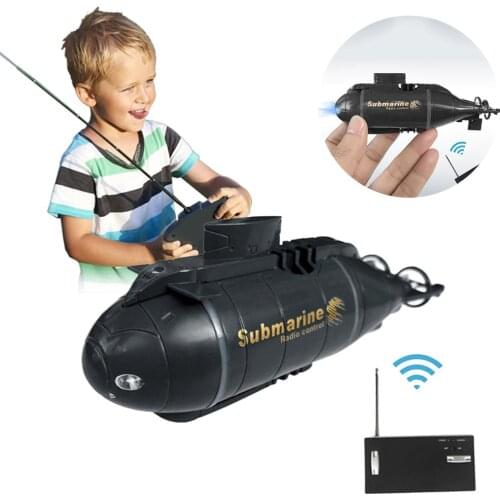 Mini RC Submarine Speed Boat Remote Control boats Ship Pigboat Updated Happycow Waterproof Diving Toy Simulation Model Kids Gift