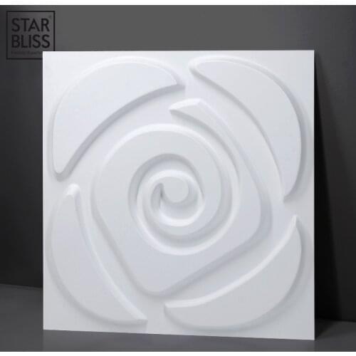 30x30cm 3D three-dimensional wall sticker rose decor living room wallpaper mural waterproof 3D wall sticker TV bathroom kitchen