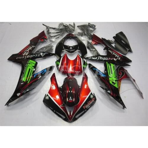 New ABS Plastic Shell Motorcycle Fairing kit Fit For YAMAHA YZF R1 2004 2005 2006 YZF-R1 YZF 1000R Custom Orange Black