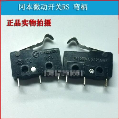 Original new 100% micro switch RS type instantaneous small micro switch RS-5GL13 3A250VAC 5A125VAC