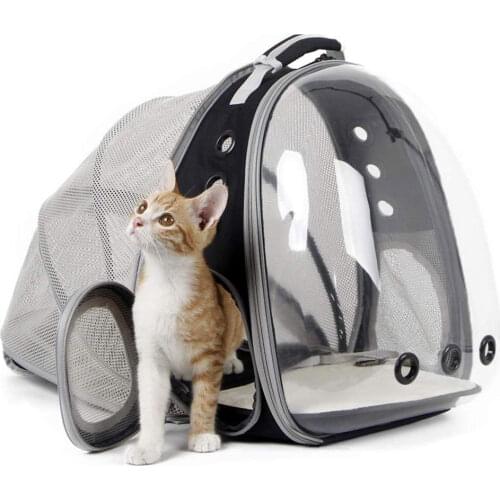 Portable Carrier capsule astronaut Shoulder cat bag Backpack Foldable for Pet Dog Large Space Tent Cage Bubble pet supplies