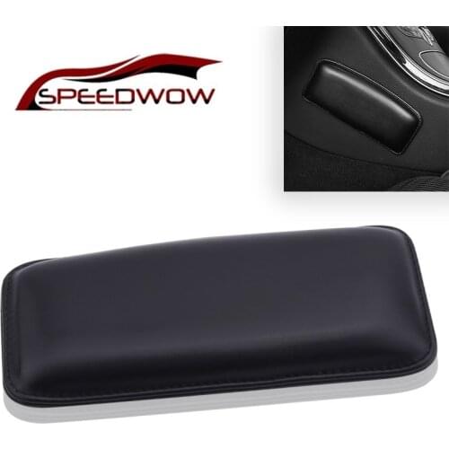 SPEEDWOW Car Seat Cushion Foot Support Thigh Support Pillow Leg Cushion Knee Pad Interior Car Accessories