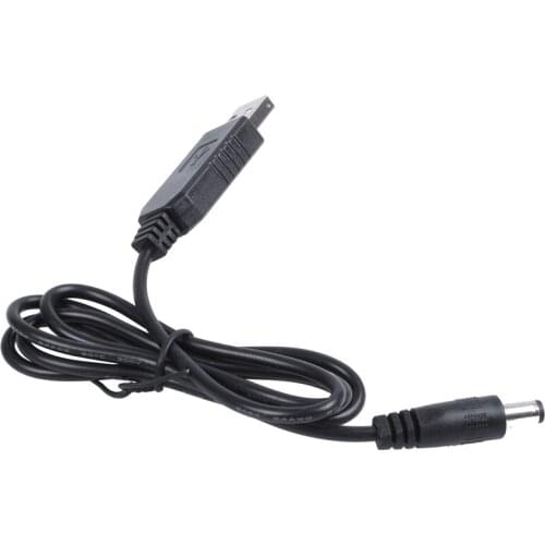 USB DC 5V To DC 12V 2.1mm X 5.5mm Module Converter DC Barrel Male Connector Jack Power Cable Plug,USB to DC Cable -1M (5V To DC