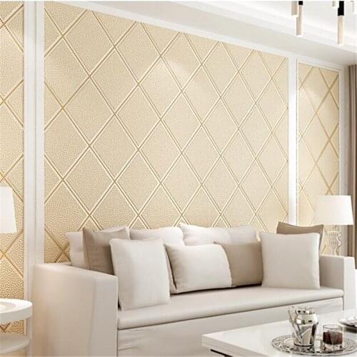 Wellyu Modern deerskin cashmere non-woven wallpaper bedroom обои European style wallpaper living room TV background wall paper