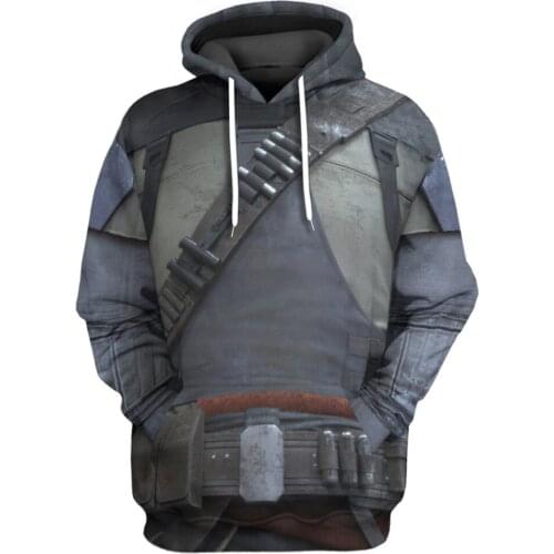 Boba Fett Cosplay Hoodie 3D Print Sweatshirt Men Women Casual Streetwear Pullover
