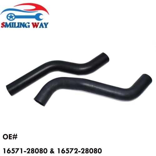 Upper & Lower Radiator Hose Pipe Tube For Toyota Solara 2004-2008 & Camry 2002-2006 2.4L L4 OE# 16571-28080, 16572-28080