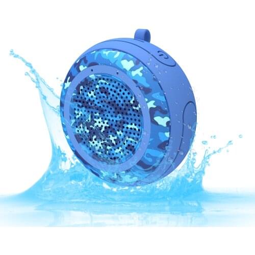 IPX7 Waterproof Outdoor Bluetooth Speaker Swimming Pool Floating Portable Mini Speakers Wireless 5W With Microphone TWS