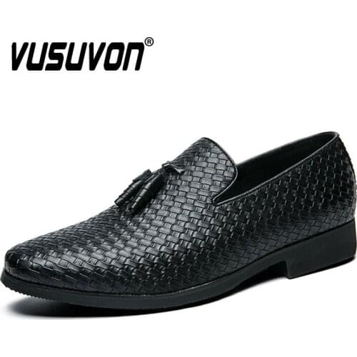 VUSUVON Men's Slip-ons