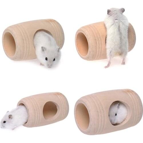 Animal Bed House Cage Cute Hammock Wooden Bed For Small Pets Hamsters Squirrel Guinea Pigs Chinchillas