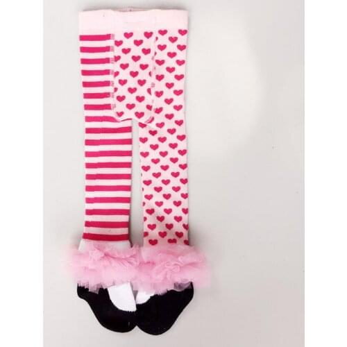 2017 Baby Girl Tight,Princess Pink Tights,Winter,Warm Tights,Kids Girl Leg Warmer,Newborn Lace Stocking,For 0-7T Kids Pantyhose
